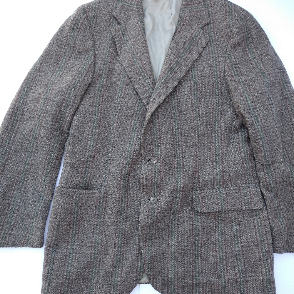 Polo University Club by Ralph Lauren blazer size 42 grey plaid